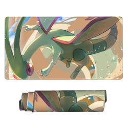 Flygon - Board Game Pokemon Playmat Games Mousepad Play Mat of TCG 2176 - Image 1