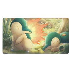 Cyndaquil - Board Game Pokemon Playmat Games Mousepad Play Mat of TCG 226027 - Image 3