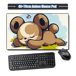 Board Card Game Pokemon Teddiursa TCG Playmat Mat Table Pad Bag Mouse Pad X793 - Image 1