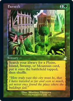 Magic The Gathering MTG FARSEEK RETRO FRAME FOIL Ravnica Remastered NM - Image 1