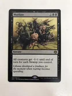 Mutilate MTG Magic the Gathering Card NM Near Mint GVL - Image 1