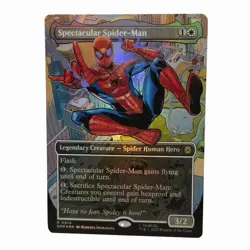 Spectacular Spider-Man (Borderless) FOIL 0014 Rare MTG Marvel's Spider-Man EN NM - Image 1