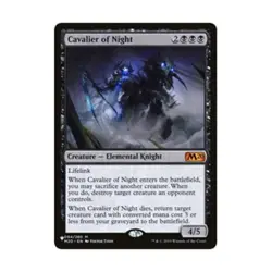 WOTC MtG The List Cavalier of Night (MR) NM - Image 1