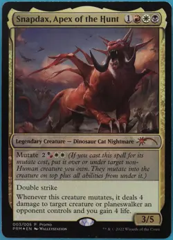 Snapdax, Apex of the Hunt (APAC Year of the Tiger) FOIL Promo PLD (413729) - Image 1