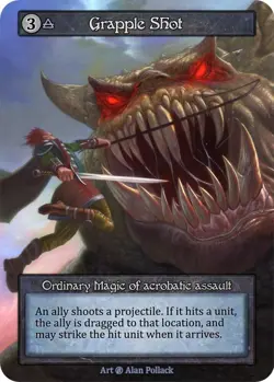 4x Sorcery: Contested Realm Beta Grapple Shot Ordinary Regular NM - Image 1