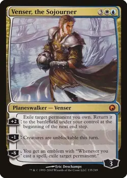 MTG - Venser, the Sojourner - Scars of Mirrodin - Magic the Gathering - Image 1