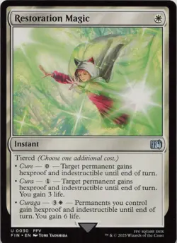 Restoration Magic U FINAL FANTASY 30 - LP MTG - Image 1