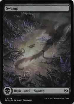 Swamp (0274) - FOIL - L Tarkir: Dragonstorm 274 - MTG - Image 1