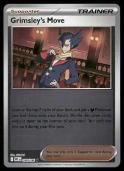 Grimsley's Move 090/094 Phantasmal Flames Reverse Holo Pokemon TCG - Image 1