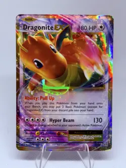 2016 Pokemon XY Evolutions Dragonite EX #72/108 - Image 1