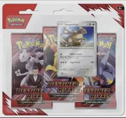 Pokemon TCG Scarlet & Violet Destined Rivals Rivals 3 Pack Blister ✅ In Hand* - Image 1