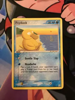 Psyduck 70/109 Common-Non Holo - Pokemon 2004 Team Rocket Returns LP-EX - Image 4