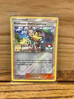 Professor Elm's Lecture(League Challenge 4th Place) Pokemon SM08 Lost Thunder - Image 1