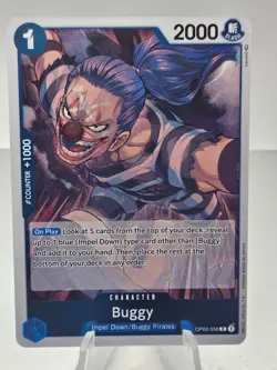 Buggy OP02-058 - R - Paramount War - One Piece TCG NM/M - Image 1
