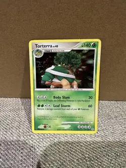 Torterra Holo 17/130 Diamond & Pearl Base Set Pokemon Card MP - Image 1