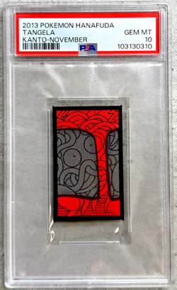 Pokemon Hanaguda Card Tangela PSA 10 Gem Mint, Kanto-November 2013 - Image 1