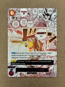 HONESTY IMPACT OP11-018 Alt Art - One Piece Card Game - Image 2