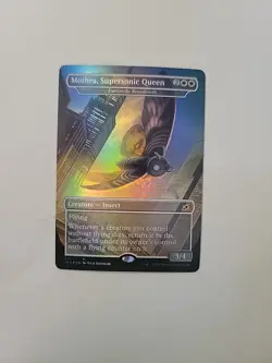 Magic The Gathering Ikoroa FA Foil Mothra, Supersonic Queen NM-MT OC3408 - Image 1