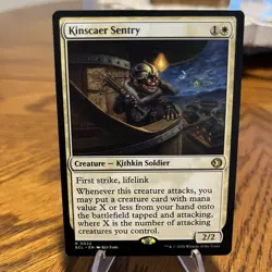 Magic The Gathering Kinscaer Sentry Lorwyn Eclipsed Regular - Image 1