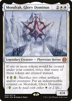 MTG - Mondrak, Glory Dominus [Phyrexia: All Will Be One] - Image 1