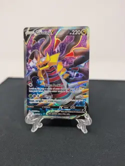Giratina V 185/196 Lost Origin Full Art Ultra Rare Pokemon TCG Sword & Shield - Image 1
