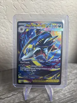 Mega Sharpedo ex 127/094 SIR Special Illustration Pokemon Phantasmal Flames - Image 1