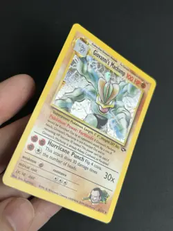 Pokemon TCG Giovanni's Machamp 6/132 Gym Challenge Holo Rare LP/MP - Image 3