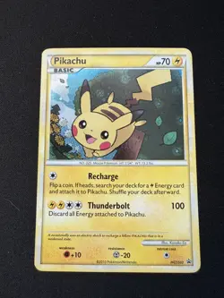 LP/NM Pikachu HGSS03 Pokemon TCG: 2010 HGSS Black Star Promo - Image 1