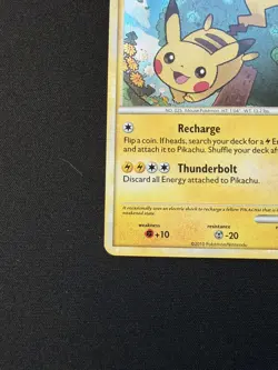 LP/NM Pikachu HGSS03 Pokemon TCG: 2010 HGSS Black Star Promo - Image 3