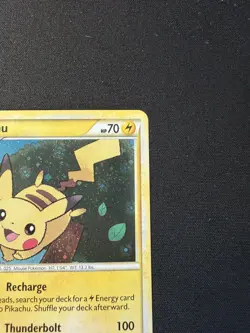 LP/NM Pikachu HGSS03 Pokemon TCG: 2010 HGSS Black Star Promo - Image 4