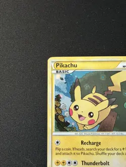 LP/NM Pikachu HGSS03 Pokemon TCG: 2010 HGSS Black Star Promo - Image 5