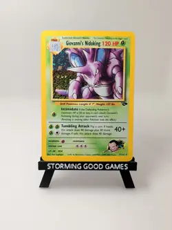 Giovanni's Nidoking Holo - Pokemon Gym Challenge 7/132 - Image 1