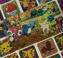 Pokemon Charizard Vintage Pocket Monsters Vending HOLO Prism Sticker 99 Nintendo - Image 4