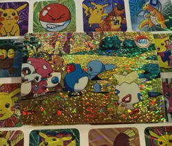 Pokemon Charizard Vintage Pocket Monsters Vending HOLO Prism Sticker 99 Nintendo - Image 5