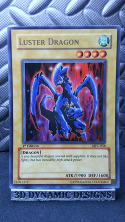 | Yugioh Luster Dragon MFC-058 1st Edition Ultra Rare Magicians Force HP 🔥 | - Image 1