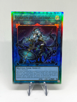 Gorgon of Zilofthonia DUAD-AE050 Ultimate Rare AE NM YuGiOh - Image 1