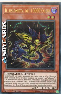 ILLUSIONISTA DEI 10000 OCCHI • Ultra R • LED2 IT001 • 1Ed • Yugioh! • ANDYCARDS - Image 1
