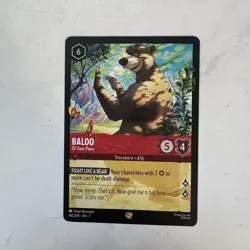 BALOO - Ol' Iron Paws Legendary #142/204 EN 7 Disney Lorcana - Image 2