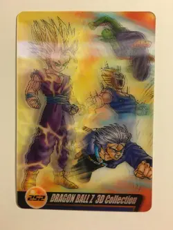 Dragon Ball Morinaga Wafer Card 252 3D - Image 1