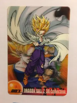 Dragon Ball Morinaga Wafer Card 007 3D - Image 1