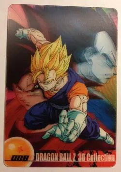 Dragon Ball Morinaga Wafer Card 008 3D - Image 1