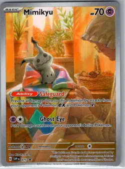 Mimikyu SVP 075 SV: Scarlet & Violet Promo Cards - Pokemon Card - NM - Image 1