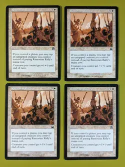 Ramosian Rally x4 Mercadian Masques 4x Playset Magic the Gathering MTG - Image 1