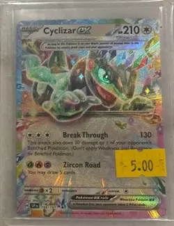 Cyclizar ex 159/191 - S&V: Surging Sparks Double Rare - Pokemon TCG (NM) - Image 1
