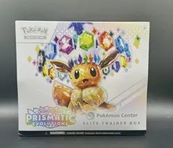 Prismatic Evolutions Pokemon Center Elite Trainer Box PC ETB New & Sealed - Image 1
