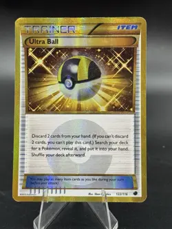 Ultra Ball - 122/116 - B&W Plasma Freeze - Gold Secret Rare - HP - Pokemon TCG - Image 1