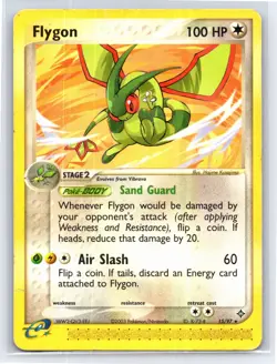 2003 Pokemon TCG - EX Dragon - Flygon Non Holo Regular Rare - 15/97 - HP - Image 1
