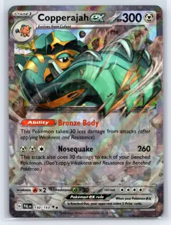 Pokemon TCG - Paldea Evolved Copperajah ex Double Rare 150/193 - Image 1