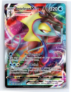 Pokemon TCG Rebel Clash - Inteleon VMAX Ultra Rare Holo 050/192 - Image 1