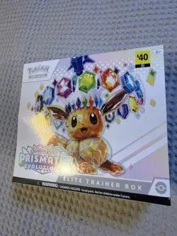 Pokemon TCG Scarlet & Violet Prismatic Evolutions Elite Trainer Box SEALED ETB - Image 1